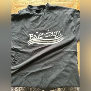 Balenciaga shirt polítical campaign